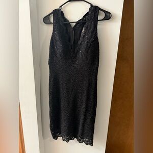 Jump Black Sequin Dress